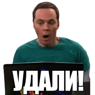 теория большого взрыва @stickernayaa whatsapp stickers