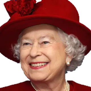 😄 Queen Elizabeth II королева елизавета, портрет, женщина, королевский, пожилая telegram sticker