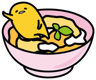 😬 Gudetama Gudetama, яйцо, ленивый, мультфильм, еда telegram sticker