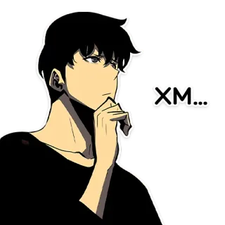 🤔 XM... telegram sticker