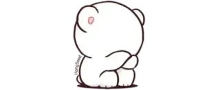 ✨ carino, animale, orso, cartone animato, adesivo telegram sticker