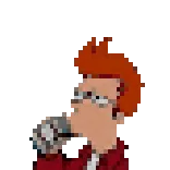 🍺 Fry Futurama futurama, fry, kartun, karakter, acara tv, animasi telegram sticker