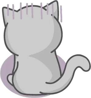 😓 Katze, Tier, süß, Aufkleber telegram sticker
