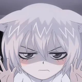 😡 Tomoe Kamisama Kiss 动漫, 狐妖, 漫画, 巴卫, 元气少女缘结神 telegram sticker