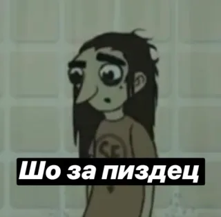 😵 Шо за пиздец whatsapp sticker