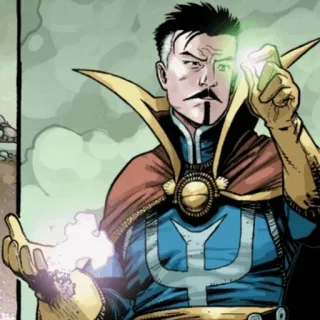 🔯 Doctor Strange doctor strange, sihir, marvel, komik, penyihir, superhero whatsapp sticker