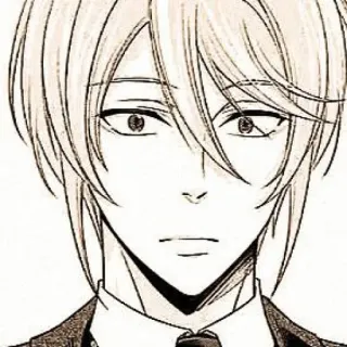 🕰 Anime, Manga, Potret, Rambut pirang, Karakter telegram sticker