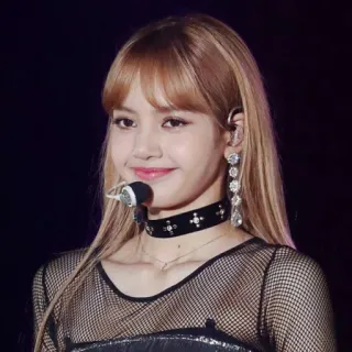 🌼 Lisa Lisa, Blackpink, chanteuse, K-pop, artiste, célébrité, musique whatsapp sticker