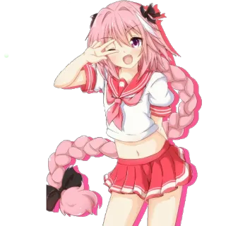 Astolfo is bae telegram stickers