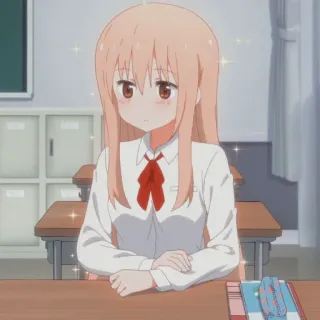 🥤 Anime, École, Fille, Kawaii, Salle de classe telegram sticker