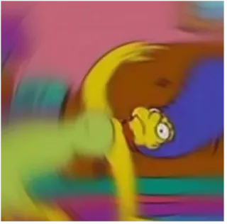 🤸‍♂ Marge Simpson The Simpsons мардж симпсон, симпсоны, смешно, мультфильм, анимация, мем telegram sticker