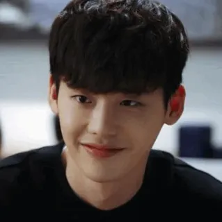 🥀 Lee Jong-suk actor, korean, male, smile telegram sticker