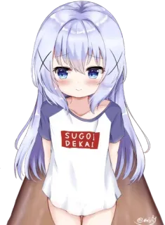 😒 SUGOI DEKAI Anime, Mädchen, Kawaii, Niedlich, Manga, Sugoi, Dekai whatsapp sticker