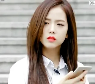 😡 Jisoo Джису, K-поп, Певица, Женщина, Кореянка telegram sticker