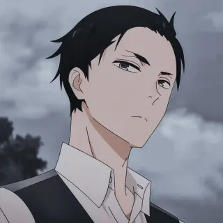 💸 Daisuke Kambe Fugou Keiji Balance:UNLIMITED Аниме, Персонаж, Дайсуке Камбе, Красавчик, Детектив-миллионер: Баланс, Balance: Unlimited, Анимированный telegram sticker