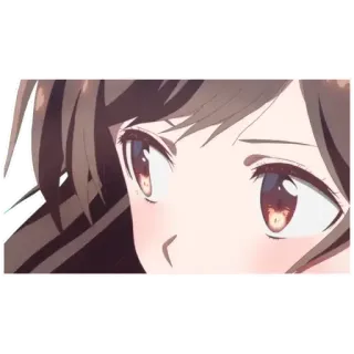 👼 Anime, Ojos, Lindo, Chica, Manga, Chibi telegram sticker