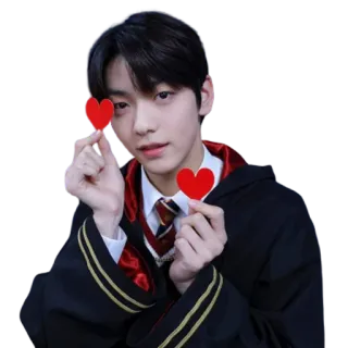 ❤️ Soobin kpop, idole, coeurs, soobin, txt telegram sticker