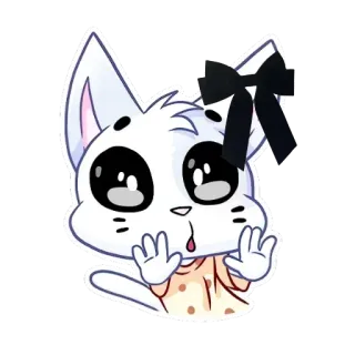 😬 猫, 可愛い, 動物, ステッカー, マンガ telegram sticker