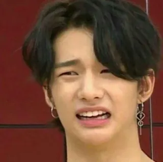 😖 kpop, expresión, molesto, gracioso, meme whatsapp sticker