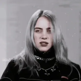 🫒 Billie Eilish Billie Eilish, นักร้อง, นักดนตรี, ป๊อป, คนดัง, ศิลปิน telegram sticker