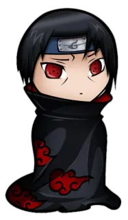 😶 Itachi Uchiha Naruto 动漫, 宇智波, 忍者, 漫画, 晓 telegram sticker