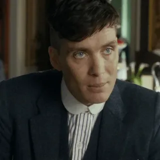 🚬 Tommy Shelby Peaky Blinders mężczyzna, portret, telewizja, dramat, przestępstwo, gangster, Peaky Blinders, Tommy Shelby telegram sticker