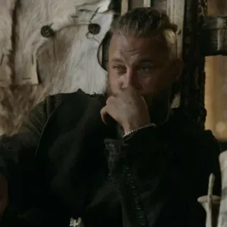 🩸 Ragnar Lothbrok Vikings ラグナル, ヴァイキング, 歴史ドラマ, テレビ番組, キャラクター, トラヴィス・フィメル telegram sticker