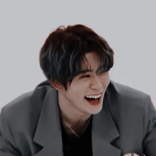 ⛓ retrato, persona, hombre, sonrisa, feliz telegram sticker