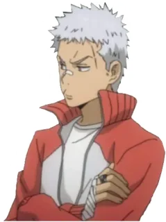 😗 Anime, Personaggio, Uomo, Ragazzo, Cartone animato telegram sticker