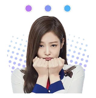 ☹️ Jennie kpop, cantante, celebridad, Jennie Kim, música, mujer telegram sticker