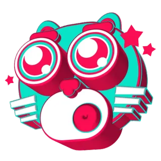 😯 Cartoon, Anime, Illustration, Charakter, Lustig, Süß telegram sticker