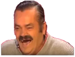 😂 laughing, man, meme, funny, lol telegram sticker