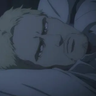 👀 Reiner Braun Attack on Titan อนิเมะ, เศร้า, ไรเนอร์ บราวน์, ผ่าพิภพไททัน whatsapp sticker