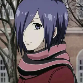 🐰 Touka Kirishima Tokyo Ghoul Аниме, Манга, Персонаж, Тоука, Киришима, Токийский гуль telegram sticker