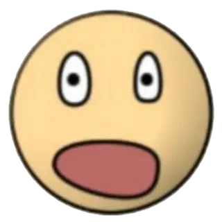 🙄 émoticône, emoji, choqué, surpris whatsapp sticker