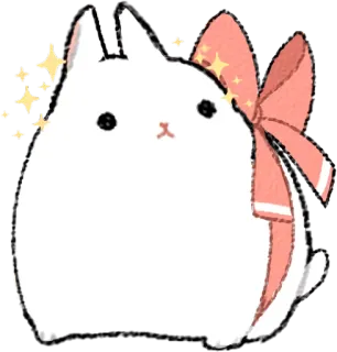 😊 Katze, Tier, Aufkleber, süß, Schleife, weiß, Glitzer telegram sticker