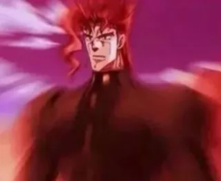 😧 Kakyoin Noriaki JoJo's Bizarre Adventure Anime, Manga, Jojo, Kakyoin, Traurig, Weinend, Charakter telegram sticker
