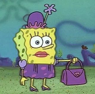 🌟 Spongebob Squarepants Spongebob, Cartoon, Nickelodeon, Personage, Spongebob Squarepants, Grappig, Meme telegram sticker