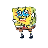 ☺️ Spongebob Squarepants spongebob, cartoon, spongebob squarepants, animatie, nickelodeon whatsapp sticker