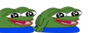 🐸 Pepe the Frog Pepe, frog, meme, internet culture telegram sticker