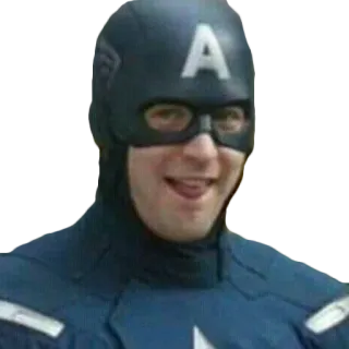 👍 Captain America Capitão América, Super-herói, Marvel, Vingadores, Personagem de HQ, Steve Rogers telegram sticker