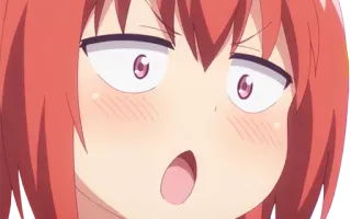 😯 Satania McDowell Kurumizawa Gabriel DropOut Anime, Manga, Divertente, Carino, Personaggio, Satania, Gabriel Dropout telegram sticker