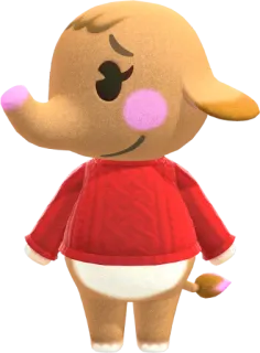 🐘 Ellie Animal Crossing animal crossing, ellie, elefant, videospiel, nintendo telegram sticker
