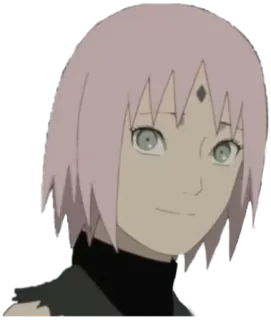 🙂 Sakura Haruno Naruto アニメ, サクラ, 春野, ナルト, キャラクター telegram sticker