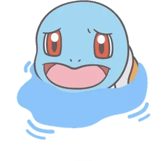 💬 Squirtle pokemon, squirtle, anime, cartoon telegram sticker