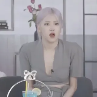 😱 Rose kpop, singer, rose, blackpink telegram sticker