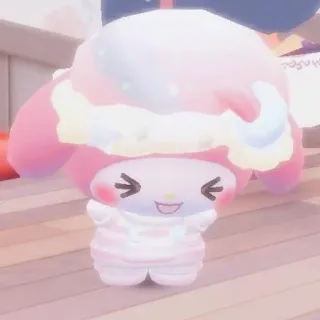 😣 My Melody My Melody, Sanrio, słodki, kawaii telegram sticker