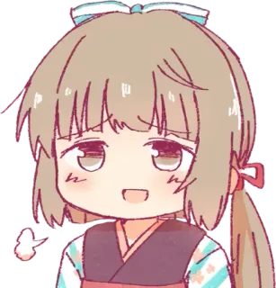 😅 Anime, Manga, Niedlich, Kawaii, Chibi, Cartoon, Japanisch, Kunst telegram sticker