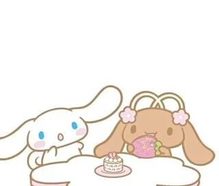 🌟 Cinnamoroll cinnamoroll, niedlich, sanrio, kawaii, hase telegram sticker