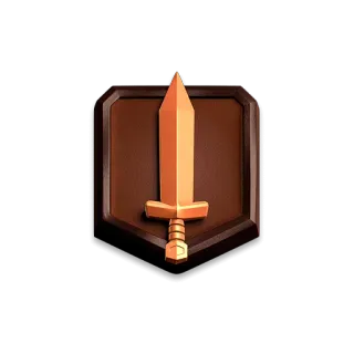 🔝 épée, bouclier, arme, bronze whatsapp sticker